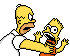 Simpsons fight!